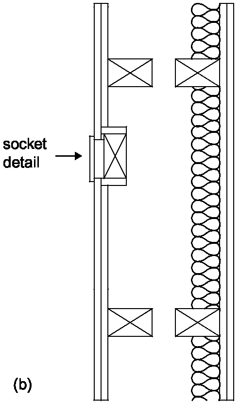 Diagram 2-37: Wall type 4.1 Junction requirements for wall type 4 soundproofing