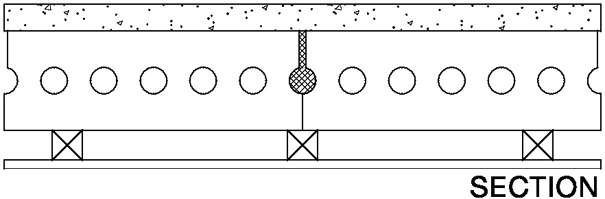 Diagram 5-5: Internal floor type A soundproofing